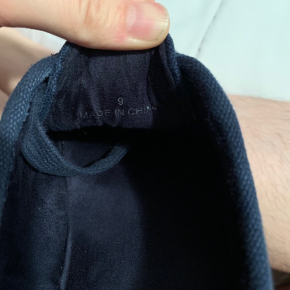 Mens Brooks Brothers Red Fleece Canvas Shoes - Picture 4 of 4